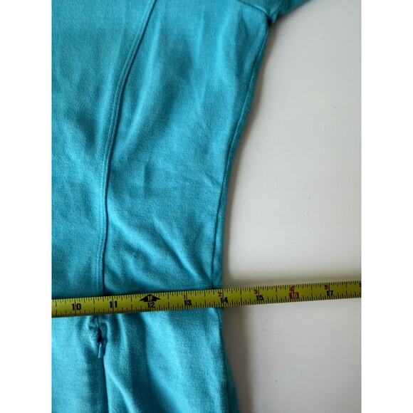 Lilly Pulitzer Luxletic Women’s Size Medium Blue Kapri Jacket Coat Shirt Cruise - Picture 8 of 10